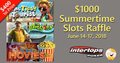 Intertops Announces $1000 Summertime Slots Raffle